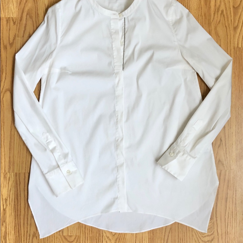 Brunello Cucinelli White Button Down (size S)